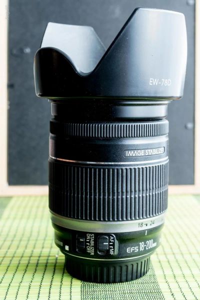 Лот: 4360419. Фото: 1. Объектив Canon EF-S 18-200 IS. Объективы