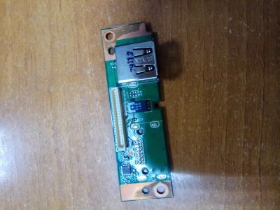 Лот: 17022594. Фото: 1. Плата USB разъемов для ноутбука... Платы расширения, контроллеры, доп. порты