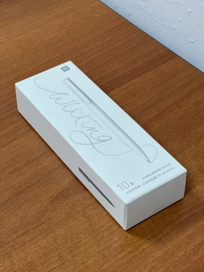 Лот: 20943653. Фото: 1. Гелевая ручка Xiaomi Mi Gel Ink... Ручки шариковые, перьевые