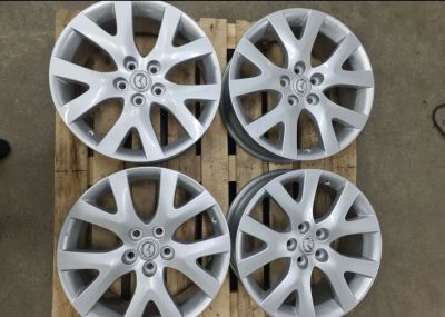 Лот: 19617565. Фото: 1. Литые диски Mazda R18 5×114,3... Диски