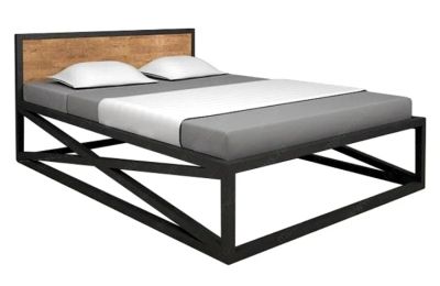 Лот: 11024932. Фото: 1. Кровать двухспальная в стиле loft. Кровати