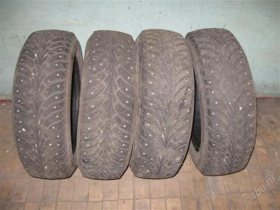 Лот: 1243531. Фото: 1. Шипованная зимняя резина GOODYEAR... Шины
