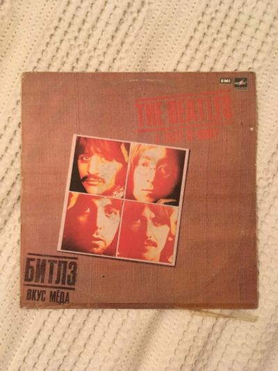 Лот: 15188503. Фото: 1. Виниловая пластинка Beatles альбом... Аудиозаписи