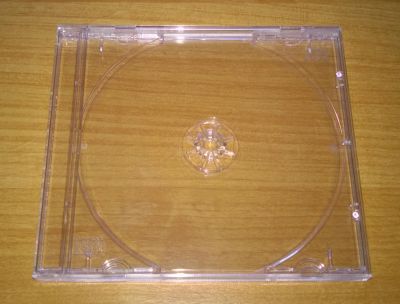 Лот: 8863657. Фото: 1. CD бокс (прозрачный) на 1 диск... Органайзеры для дисков, боксы