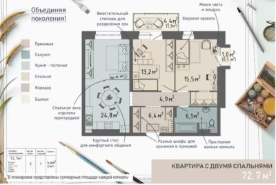Лот: 16699435. Фото: 1. Продам 3-комн Новый Кленовый. Квартиры, студии
