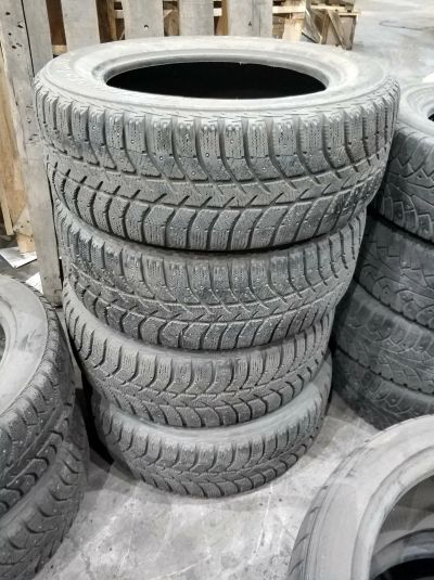 Лот: 12137095. Фото: 1. Комплект шин R16 215/60 Bridgestone... Шины