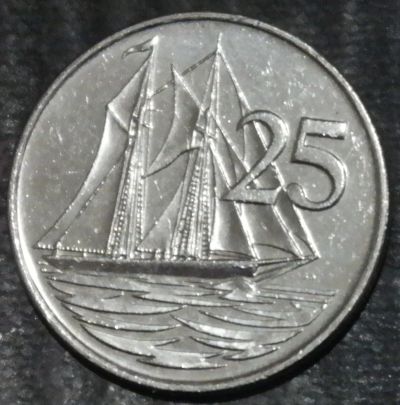 Лот: 20024289. Фото: 1. Экзотика с рубля (81774) Кайманские... Остальные страны