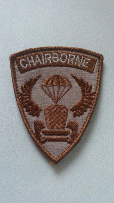 Лот: 6166448. Фото: 1. Шеврон "Chairborne" (на липучке... Нашивки, шевроны, погоны