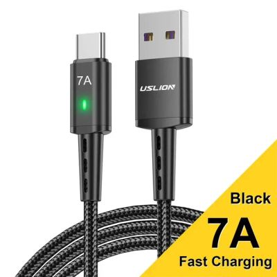 Лот: 21450103. Фото: 1. USLiON USB Type-C 7A (7000mA... Дата-кабели, переходники