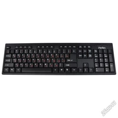 Лот: 5542117. Фото: 1. Клавиатура PS/2 Perfeo PF-6106-ST... Клавиатуры и мыши