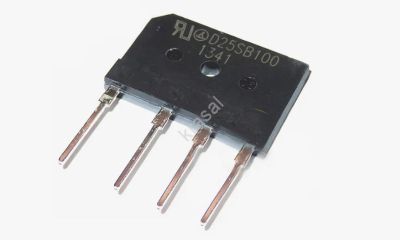 Лот: 25885188. Фото: 1. Диодный мост D25SB100. Запчасти для микроволновок, мини-печей