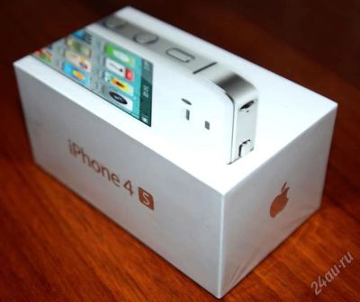 Лот: 1723615. Фото: 1. Iphone 4s 16Gb White. Смартфоны
