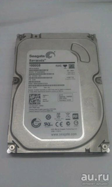 Лот: 10308534. Фото: 1. Жесткий диск. HDD Barracuda 1TB. Жёсткие диски (HDD)