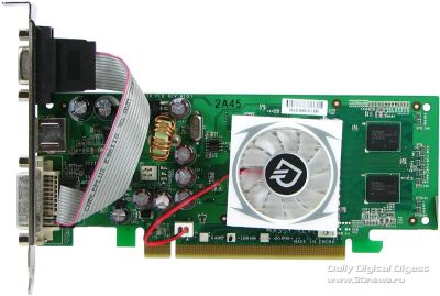 Лот: 3465475. Фото: 1. Palit GeForce 7300GS PCI-E 256... Видеокарты