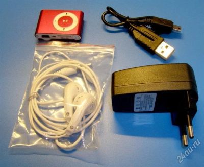 Лот: 1434692. Фото: 1. плеер клон apple ipod shuffle. Плееры