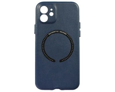Лот: 20887130. Фото: 1. Чехол iPhone 12 Leather Magnetic... Чехлы, бамперы
