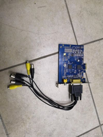 Лот: 13772486. Фото: 1. Плата видеозахвата Линия pci express... Видеонаблюдение