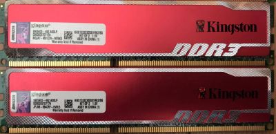 Лот: 14070429. Фото: 1. DDR3 Kingston 2x4gb. Оперативная память