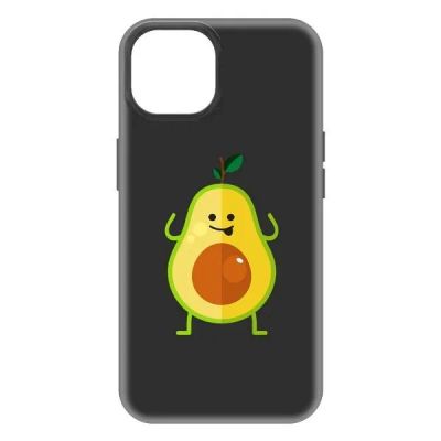 Лот: 25065486. Фото: 1. Чехол Krutoff Soft Case "Авокадо... Чехлы, бамперы