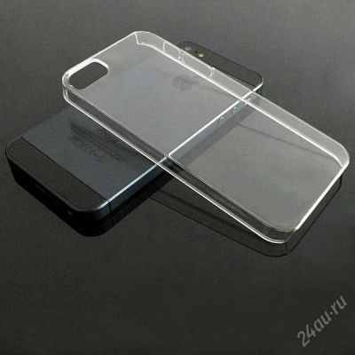 Лот: 2960013. Фото: 1. Чехол на iPhone 5 (прозрачный). Чехлы, бамперы