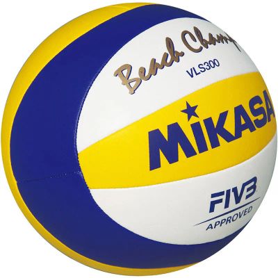 Лот: 22372083. Фото: 1. Мяч волейбольный пляжный Mikasa... Мячи, ракетки, шайбы, клюшки