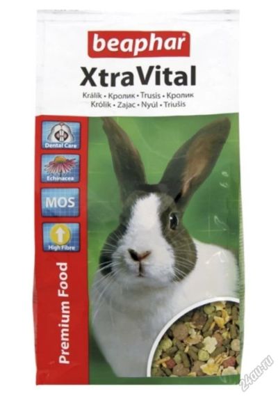 Лот: 5685052. Фото: 1. Корм Beaphar XtraVital Rabbit... Корма
