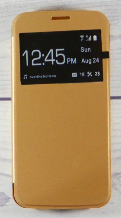 Лот: 7264386. Фото: 1. MaxCase чехол - книжка с окном... Чехлы, бамперы