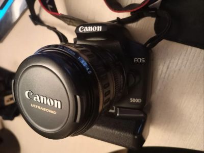 Лот: 20990869. Фото: 1. Canon 500D + Canon EF 28-105 USM... Цифровые зеркальные
