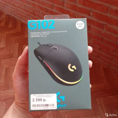 Лот: 18243292. Фото: 1. Logitech G 102. Клавиатуры и мыши