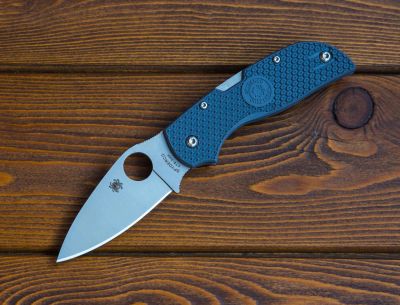 Лот: 10961529. Фото: 1. Spyderco Chapparal FRN C152PGY. Ножи, топоры