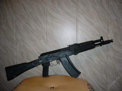 Лот: 1520509. Фото: 1. Пневматическая копия АКМ-74 (юнкер... Охотничье оружие