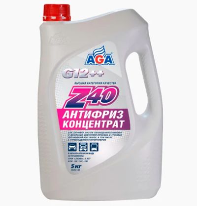 Лот: 23231745. Фото: 1. Антифриз AGA концентрат красный... Масла, жидкости