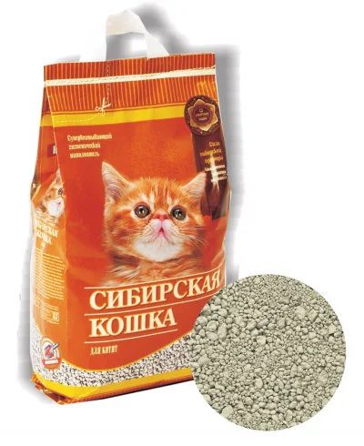 Лот: 14009797. Фото: 1. Наполнитель Сибирская Кошка для... Миски, лотки, наполнители