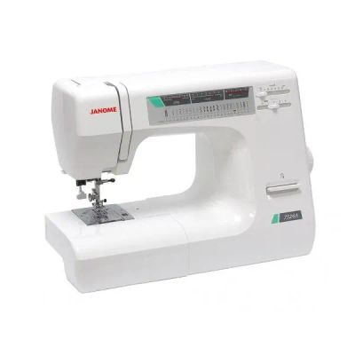 Лот: 24444010. Фото: 1. Швейная машина Janome 7524A, белая. Швейная, вязальная