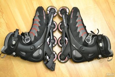 Лот: 13537533. Фото: 1. Ролики Rollerblade PFS Comfort... Роликовые коньки, скейтборды, самокаты