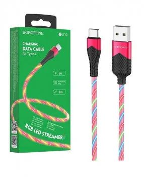 Лот: 17331671. Фото: 1. Кабель USB - Type-C Borofone BU19... Дата-кабели, переходники