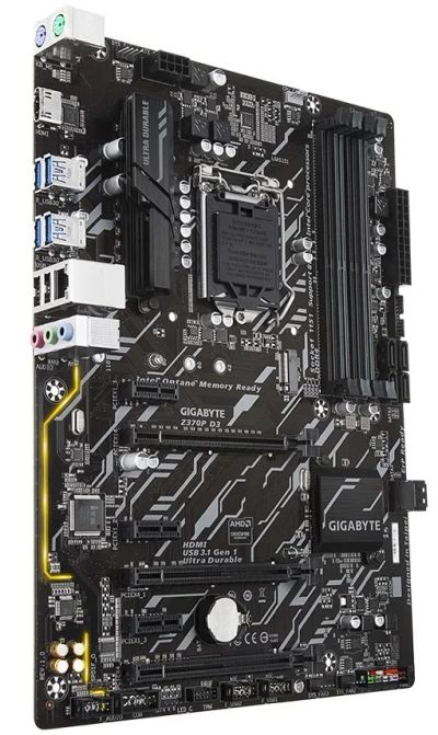 Лот: 11715342. Фото: 1. Материнская плата Gigabyte Z370P... Материнские платы