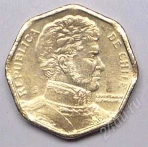 Лот: 1583049. Фото: 1. Чили. 5 песо 2005г. Америка