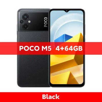 Лот: 19708024. Фото: 1. Смартфон Poco M5 4\64Гб \Black... Смартфоны