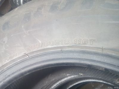 Лот: 14994336. Фото: 1. 4 шт. 285-60-18 Bridgestone Ice... Шины