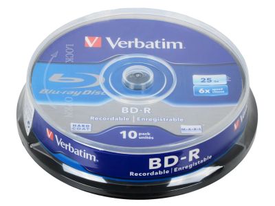 Лот: 10781825. Фото: 1. BD-R 6x 25Gb Verbatim 13466. CD, DVD, BluRay