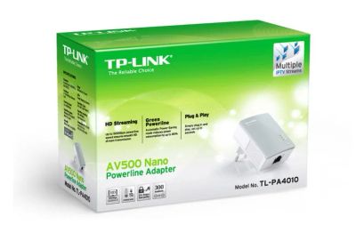 Лот: 5039658. Фото: 1. TP-Link TL-PA4010 Адаптер Powerline... Другое (сетевые устройства)