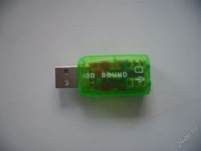 Лот: 2073644. Фото: 1. внешняя USB звуковая карта sj-588. Звуковые карты