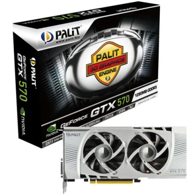 Лот: 4851212. Фото: 1. gtx 570 palit. Видеокарты