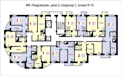 Лот: 8763837. Фото: 1. 1-комн. студия 27,7 кв.м. ЖК... Квартиры, студии