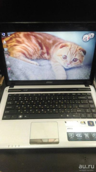 Лот: 9745120. Фото: 1. Ноутбук MSI MS-14Y1 (i3/4gb ram... Ноутбуки