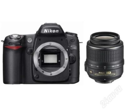 Лот: 2464676. Фото: 1. легендарный Nikon d80 body + плюс... Цифровые зеркальные