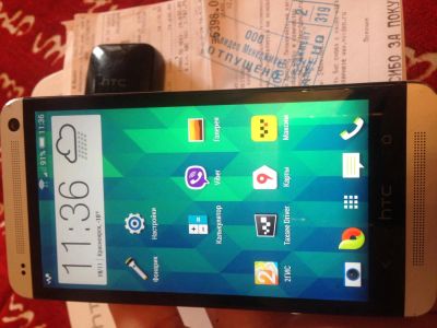 Лот: 4768371. Фото: 1. Htc one m7 32gb 4g(LTE) только... Смартфоны