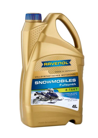Лот: 6957453. Фото: 1. Ravenol snowmobiles 4т синт для... Масла, жидкости