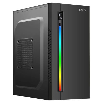 Лот: 25084191. Фото: 1. Корпус mATX Б_БП Ginzzu D350 RGB... Корпуса, блоки питания